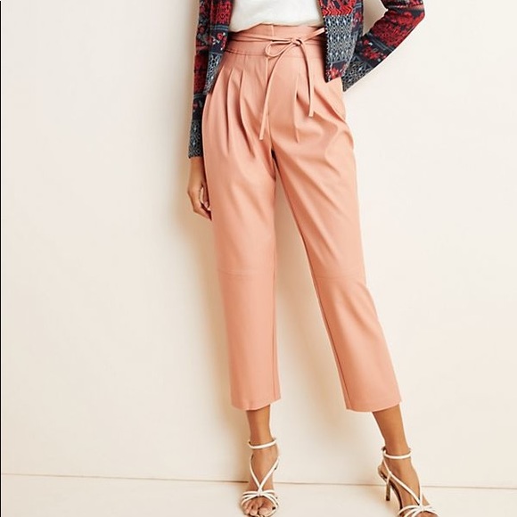 Anthropologie Pants - Anthropologie Faux Leather Pants